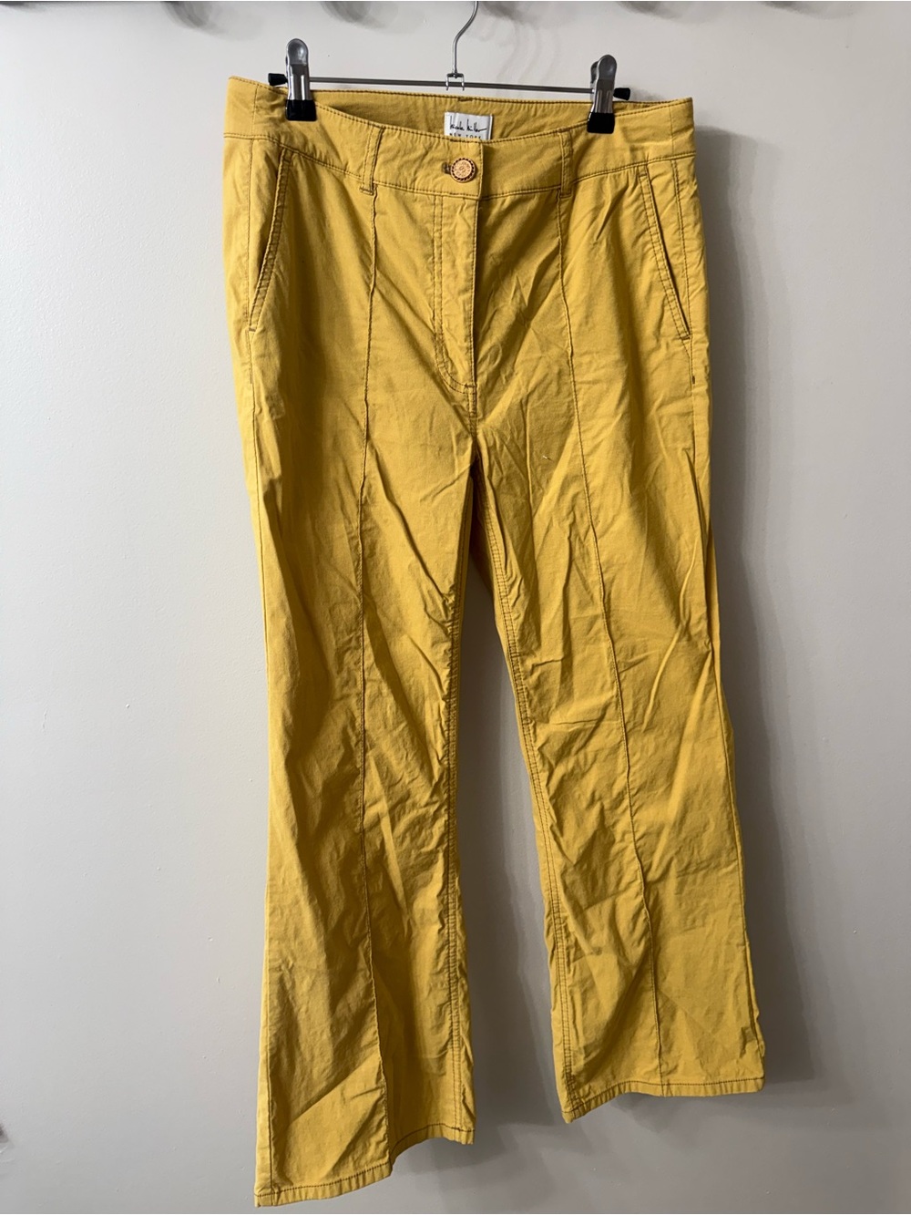 Nicole Miller Women’s Yellow Pants